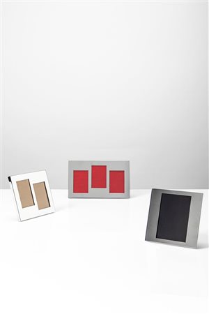 Felice Antonio Botta - Set composto da tre cornici portafoto, 1980 circa