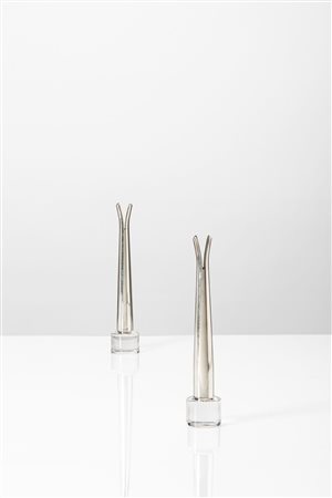 Lino  Sabattini - Coppia vasi solifleur 'Moritz', 1960 circa