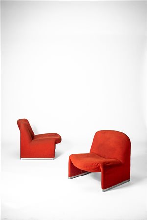 Giancarlo Piretti - Coppia di poltrone modulari modello 'Alky', 1970 circa