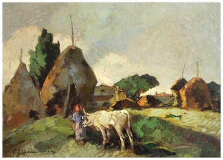 CARLO DOMENICI Livorno 1898 – Valdana di Portoferraio 1981 Collinaia, Livorno...