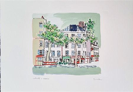 TAMBURI ORFEO Jesi 1910 - Parigi 1994 "Senza titolo"