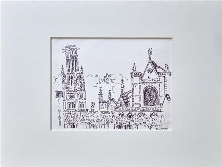 TAMBURI ORFEO Jesi 1910 - Parigi 1994 "St. Germain L'Auxerrois"