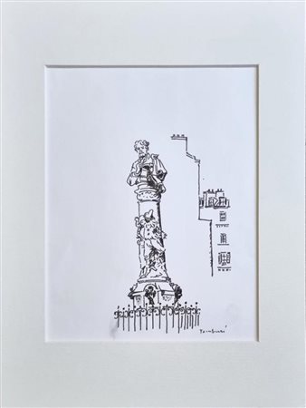 TAMBURI ORFEO Jesi 1910 - Parigi 1994 "Senza titolo"