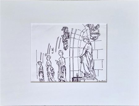 TAMBURI ORFEO Jesi 1910 - Parigi 1994 "Le Muse"