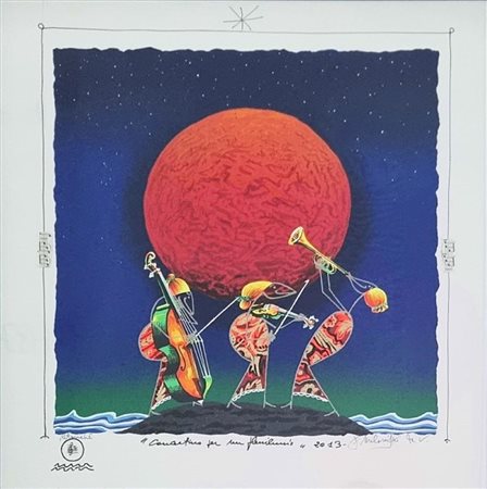 MELONISKI Villacidro 1943 "Concertino per un plenilunio"