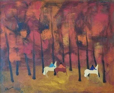 D'ACCARDI GIAN RODOLFO Palermo 1906 - Varese 1993 "Senza titolo"