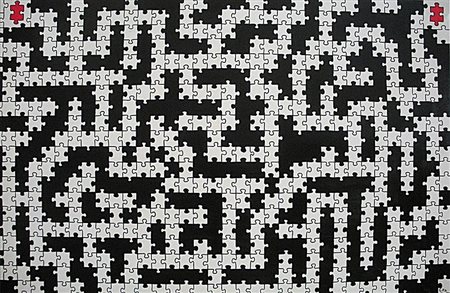 ARZUFFI GIAN PIETRO Milano 1979 "Labirinti del cuore VIII"