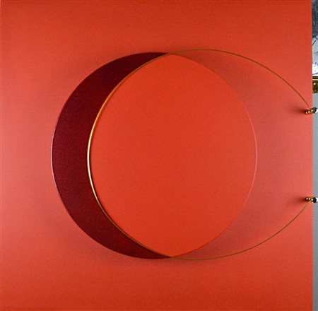 BANI BRUNO Milano 1964 "Eclisse parziale rossa"