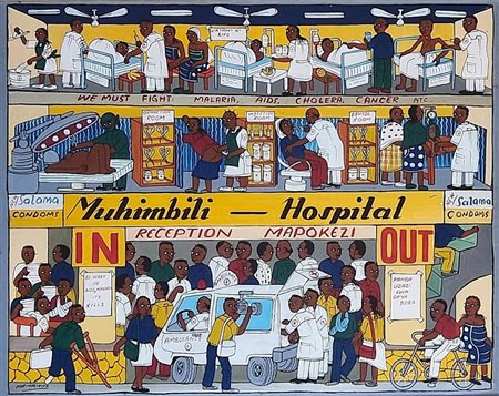 MALIKITA M. MARUS Tanzania 1964 "Ospedale"