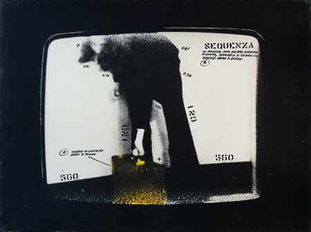 PLESSI FABRIZIO Reggio Emilia 1940 "Senza titolo"