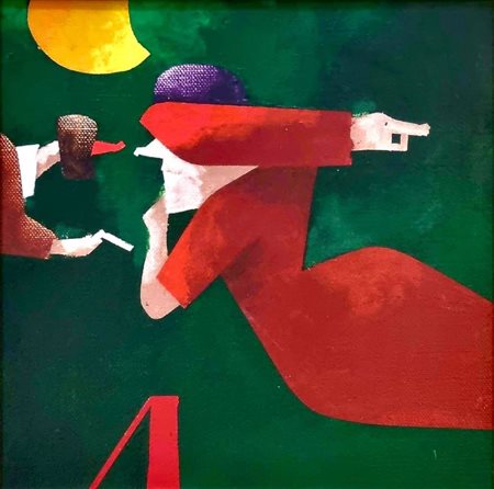 TADINI EMILIO Milano 1927 - 2002 "Fiaba"