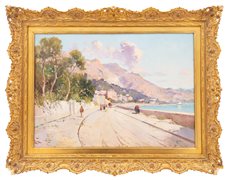 Oscar Ricciardi - "Paesaggio flegreo"