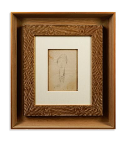 MODIGLIANI AMEDEO (1884 - 1920) - PORTRAIT DE FEMME.