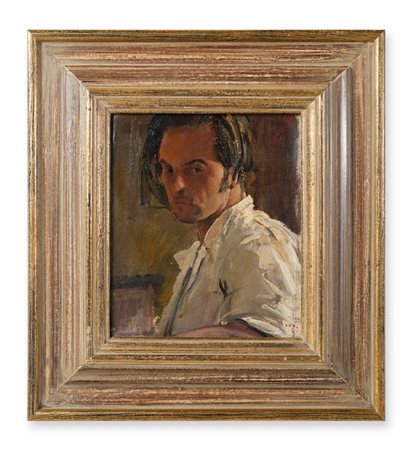 ANNIGONI PIETRO (1910 - 1988) - AUTORITRATTO.