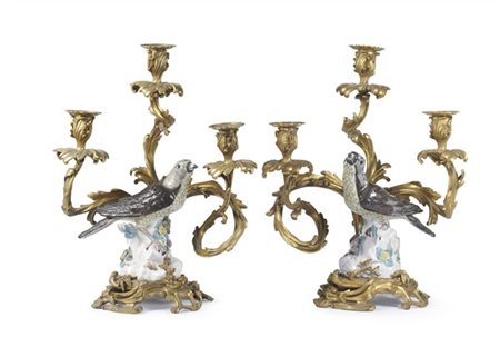 Manifattura di Meissen, secolo XIX. Da un modello di Johann Joachim Kändler. Co