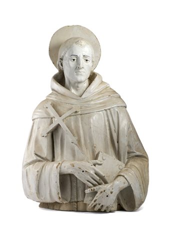 Bottega di Andrea Della Robbia (1435-1525)
Scultura in terracotta monocroma inv