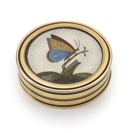 Louis-Joseph Laselle-Dora (1785-1790) Parigi, 1786-1787. Snuff box circolare in