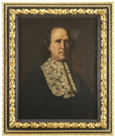 Carlo Maratta (attr.)

"Ritratto virile"
olio su tela (cm 75x59)
in cornice in l