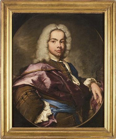 Vittore Ghislandi "Ritratto di un conte Secco Suardo"
olio su tela (cm 90,2x72)