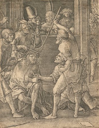 Lucas van Leyden Lotto composto da tre bulini originali raffiguranti ''Cristo in