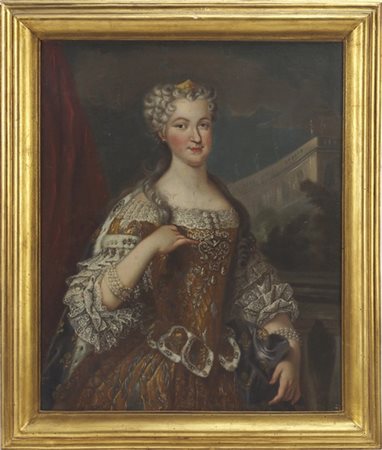 Seguace di Jean-Baptiste van Loo, secolo XVIII-XIX

"Ritratto di Maria Leszczyn