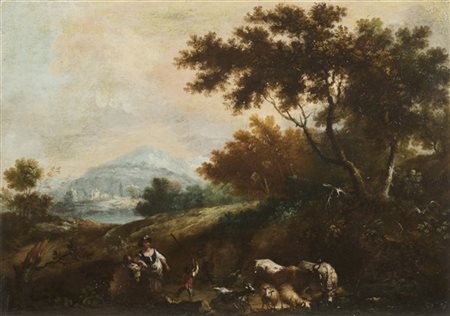 Maestro emiliano del secolo XVIII

Coppia di dipinti ad olio su tavola di noce