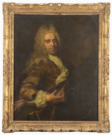 Maestro francese, verso il 1730

"Ritratto di gentiluomo con il braccio destro