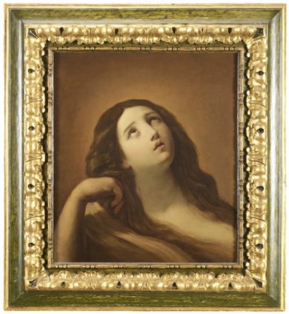 Seguace di Guido Reni del secolo XVII-XVIII

"Maddalena penitente"
olio su tela