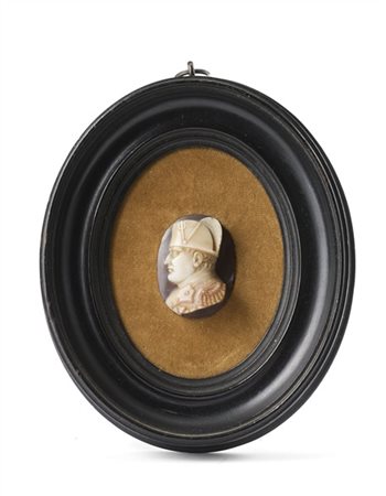 Antonio Berini (Roma 1770 - Milano 1830)
 Cammeo di sardonico raffigurante il b