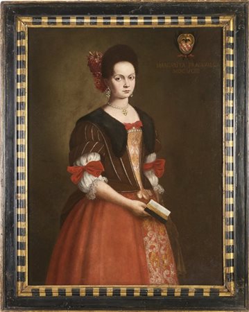 Maestro lombardo del secolo XVII

"Ritratto di Margarita Fracavalla"
olio su te