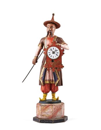 * Schnappuhr, orologio a pendolo della Foresta Nera, prima metà del secolo XIX.