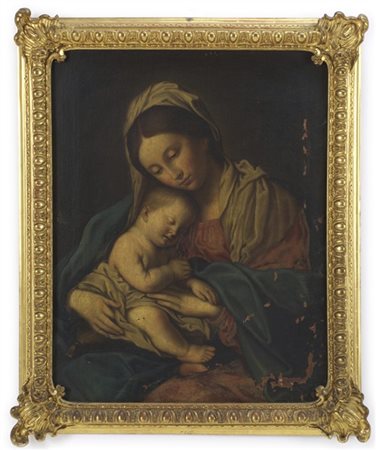 Da Giovanni Battista Salvi detto il Sassoferrato, secolo XVIII

"Madonna col Ba