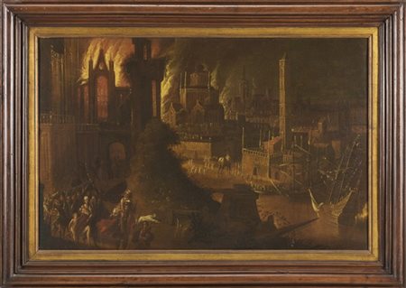 Cerchia di François de Nomé detto Monsù Desiderio (Metz 1593 circa - Napoli 162