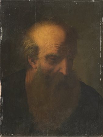 Ignoto del secolo XIX

"Testa virile"
olio su tavola (cm 45,5x34,5)
(difetti)