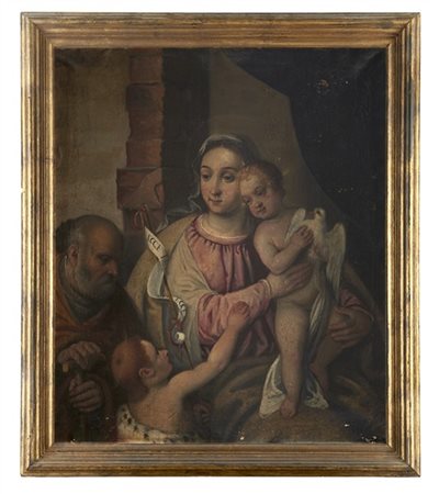 Scuola veneta dell'inizio del secolo XVII

"Sacra Famiglia con san Giovannino"
