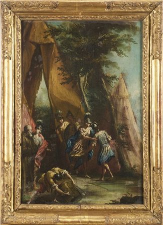 Maestro dell'Italia settentrionale del secolo XVIII

"Scena storica"
olio su te