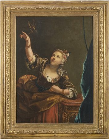 Scuola della fine del secolo XVIII - inizio del secolo XIX

"Fanciulla con ucce