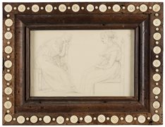 Antonio Canova "Studio dal vero di donne sedute"
grafite (al visibile mm 128x205