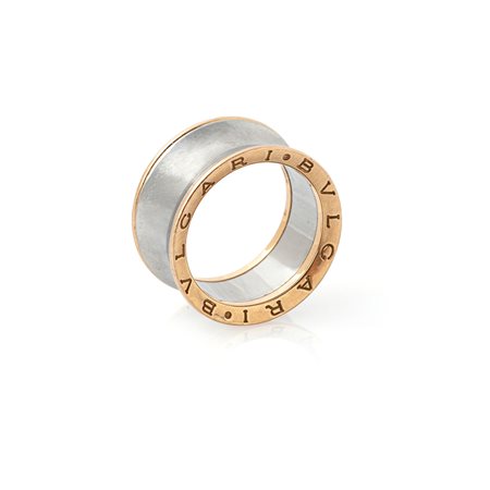 BULGARI, anello a fascia collezione B.Zero1 Anish Kapoor.