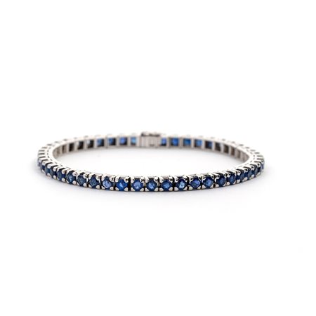 Bracciale tennis con Zaffiri.