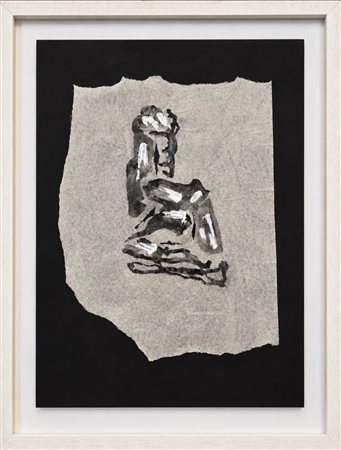 LEONCILLO LEONARDI, (1915-1968), 50 X 70 cm, studio per scultura anni 50...