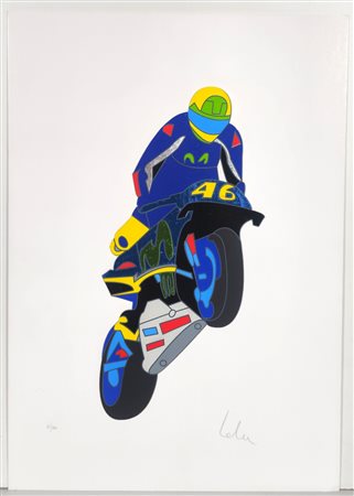 MARCO LODOLA, 50 X 35 cm, Serigrafi su cartoncino. Firma a pennarello in...