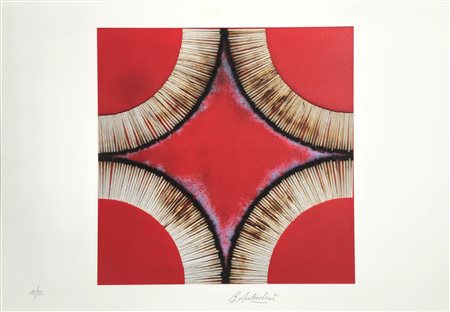 BERNARD AUBERTIN, 34 48 cm, Senza Titolo Litografia a colori Esemplare numero...