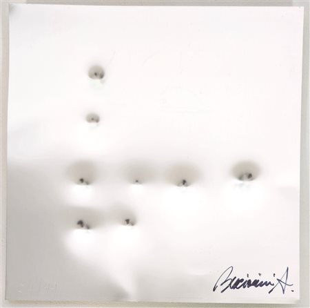 ANGELO BRESCIANINI, 16 X 16 cm, ”Senza Titolo" Multiplo realizzato in...
