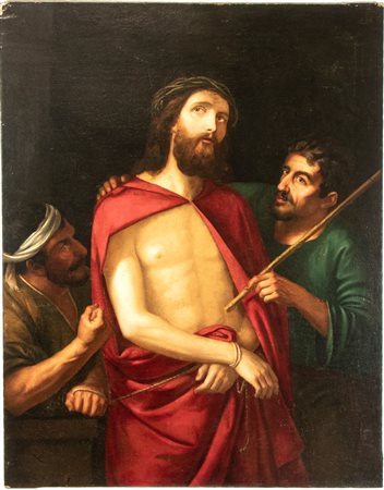 Artista nord-europeo attivo in Italia, prima metà XVII secolo  
Cattura di Cristo 
Olio su tela cm. 131x103