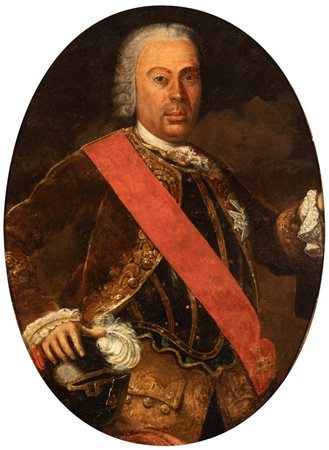 Artista attivo in Sicilia, seconda metà XVIII secolo  
Antenato dei Duchi Benso della Verdura di Palermo (?) 
Olio su tela cm. 100,5x75. Con cornice