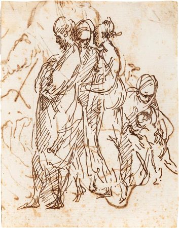 Giovanni Antonio Burrini (attribuito a) (Bologna, 1656 - Bologna, 1727)...