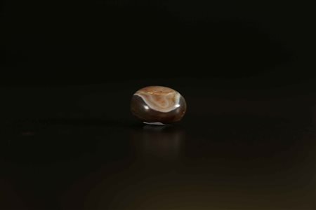 Arte Cinese Grande Lukmik di scavo in agata Cina, X secolo AC - I AD. -. Cm...