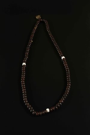 Arte Himalayana Mala in semi di bodhi grandi Tibet, fine XIX secolo. -. Cm...