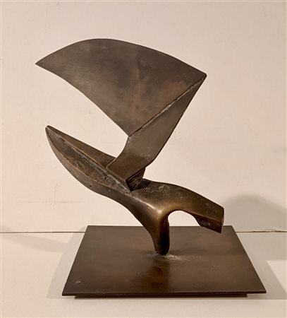 BENEVELLI GIACOMO Reggio Emilia (Re) 1925 Volumi 1977 Bronzo...
